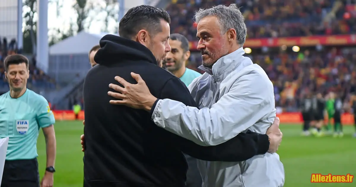 Pierre et Luis Enrique