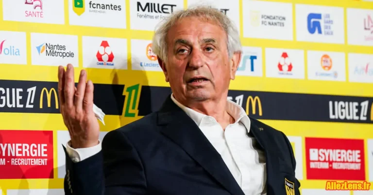 Coach Vahid avant Lens-Nantes