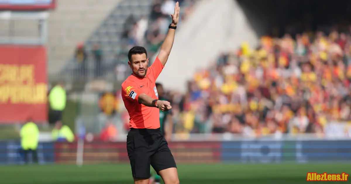 Mathieu Vernice au sifflet pour Lens-Nantes