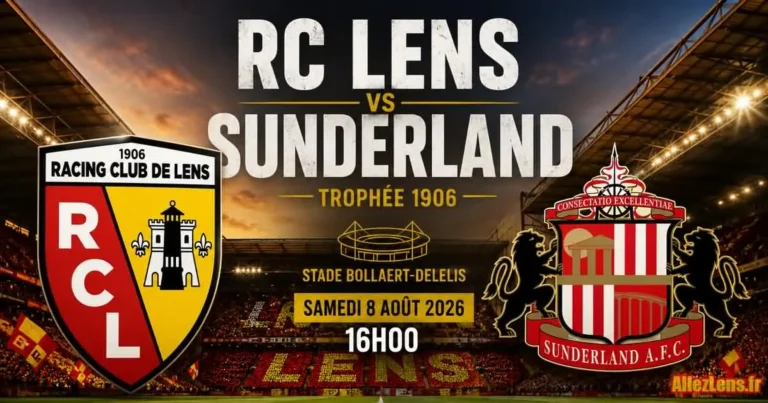 RC Lens - Sunderland à Bollaert