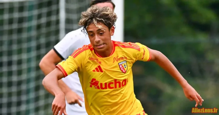Mezian Mesloub, espoir du RC Lens