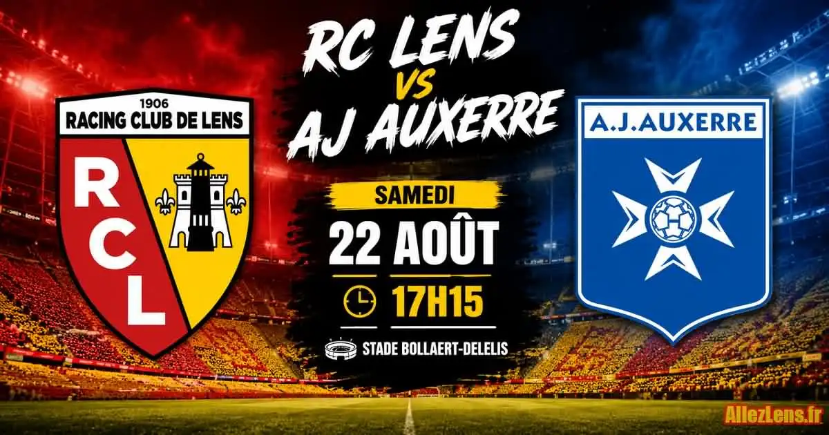 RC Lens vs AJ Auxerre