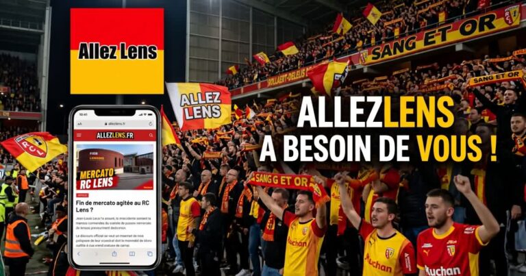 annonce du site allezlens.fr