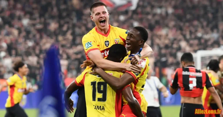 Nidal Celik, joker de la défense du RC Lens