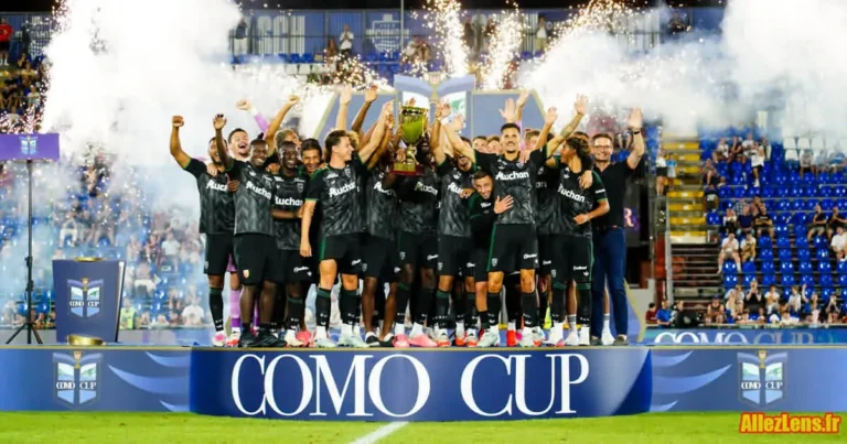 Le Rc Lens a remporté la Como Cup
