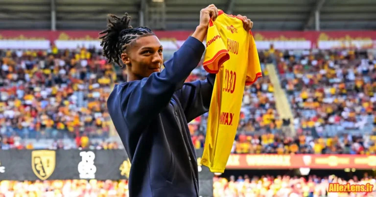 Ismaëlo Ganiou a prolongé avec le RC Lens jusque 2030