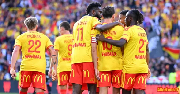 Le Rc Lens, large vainqueur de l'AJ Auxerre