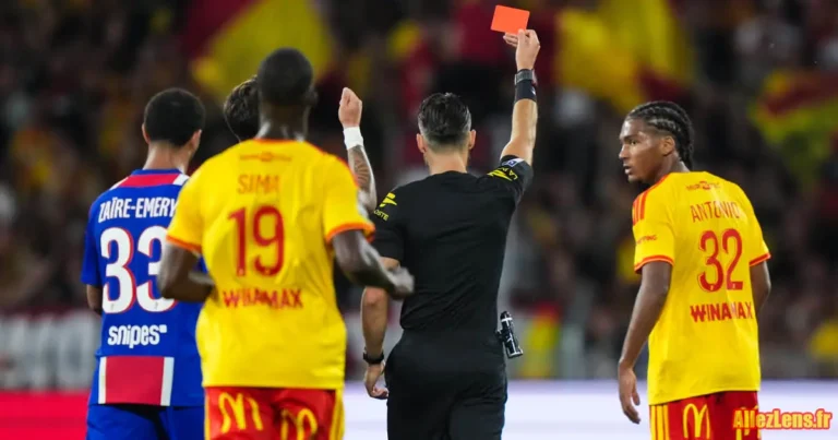 RC Lens - PSG : prestation calamiteuse de Jérémie Pignard