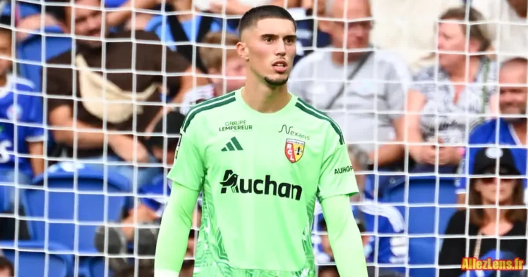Risser, lensois du match Strasbourg - Lens