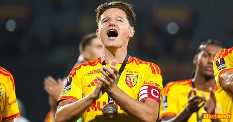 Florian Thauvin, homme du match Lens - PSG