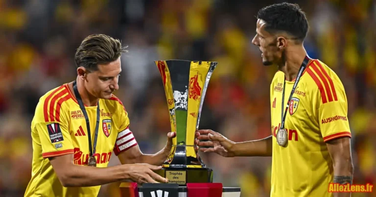 Le RC Lens remporte le Trophée des Champions
