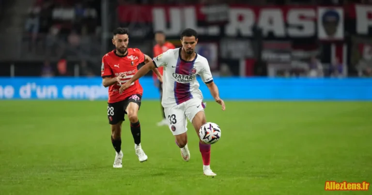 Les anciens lensois ont brillé avec Rennes