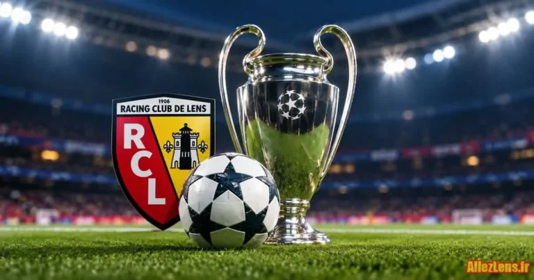 Programme Ligue des Champions du RC Lens