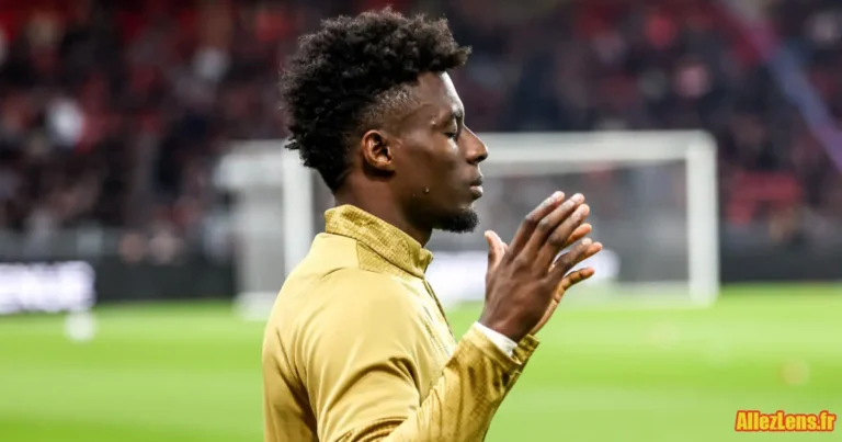 Jhoanner Chavez, pensionnaire du loft du RC Lens