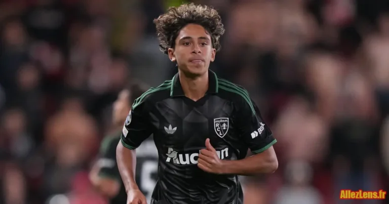 Mezian Mesloub, jeune héros du RC Lens