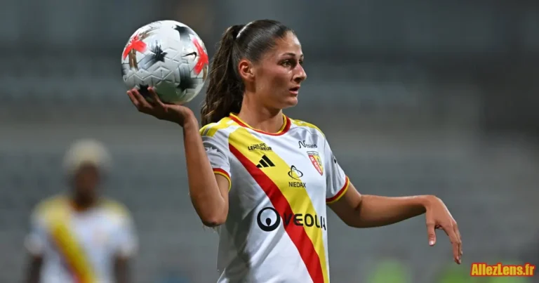 Les filles du RC Lens s'inclinent lourdement face au Paris FC
