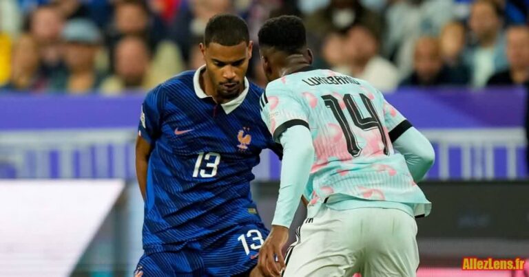 Andy Diouf décevant avec l'équipe de France