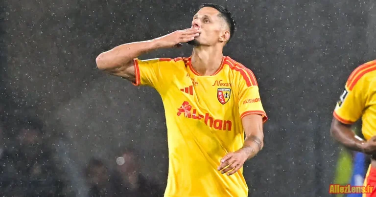 Florian Sotoca, la belle surprise du match Lens - Lyon
