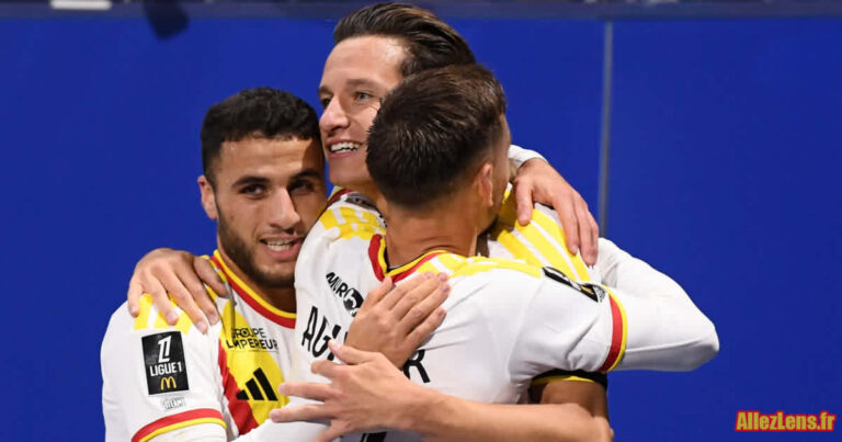 Florian Thauvin, homme du match Troyes - Lens